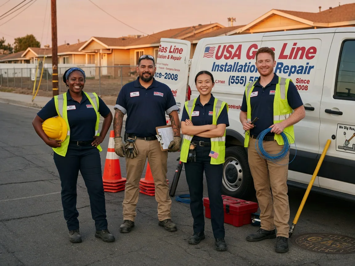 Gas Line Installation company in Comfort, TX
